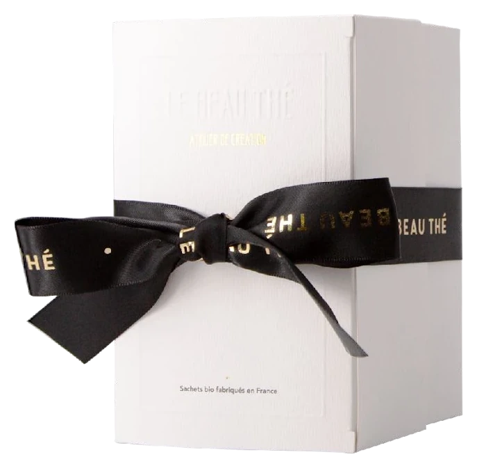 Le coffret luxe de 20 sachets de thé personnalisés