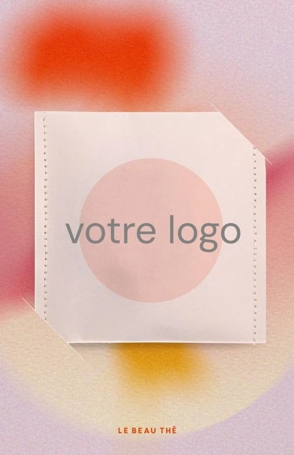 La carte à infuser personnalisable (1 carte + 1 sachet de thé)