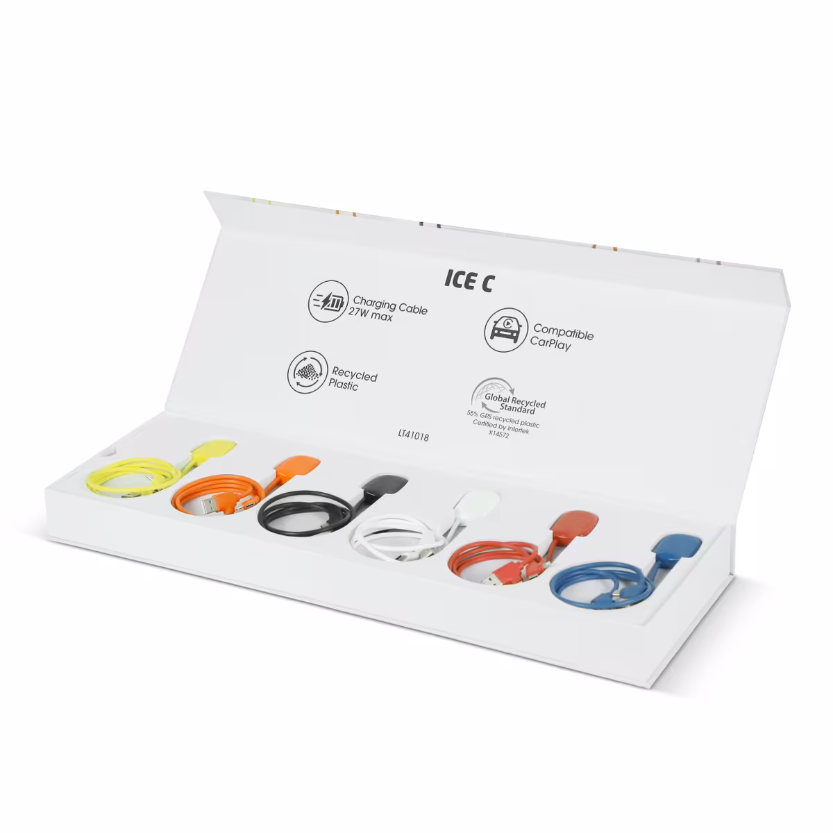 Vue 2 de Boîte de présentation du Xoopar Ice-C GRS Charging cable