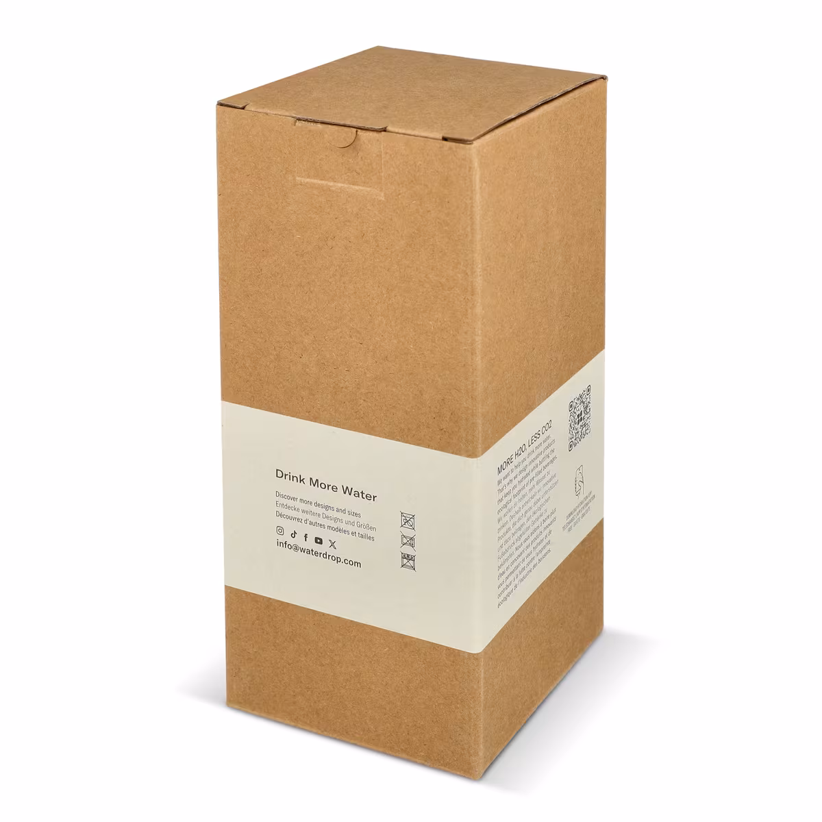 Vue 16 de Bouteille isotherme polyvalente Waterdrop avec bec 600 ml