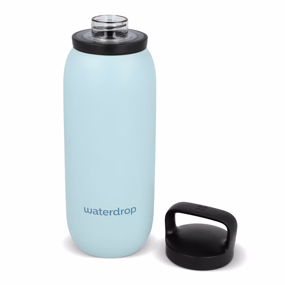 Vue 22 de Bouteille isotherme polyvalente Waterdrop avec bec 600 ml