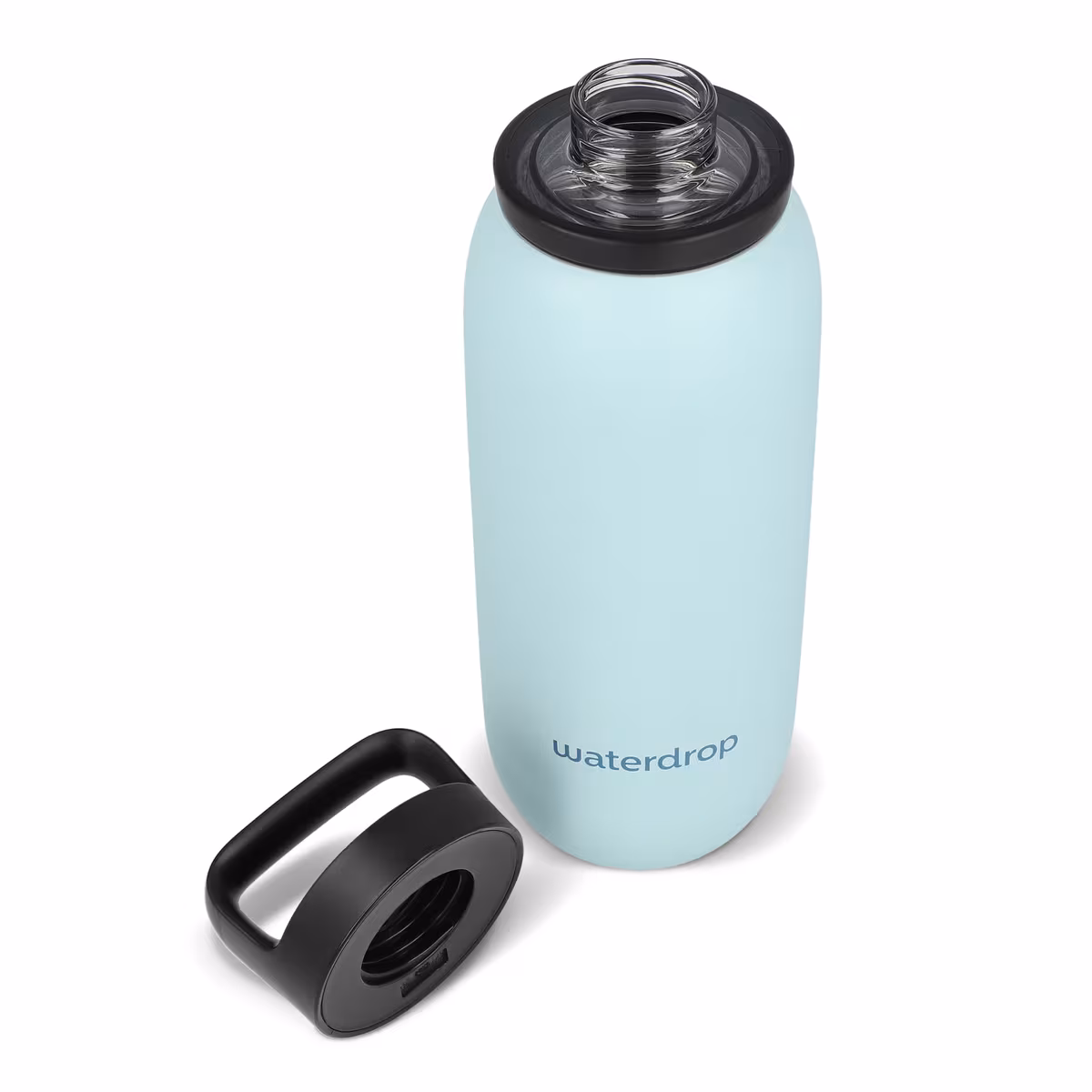 Vue 25 de Bouteille isotherme polyvalente Waterdrop avec bec 600 ml