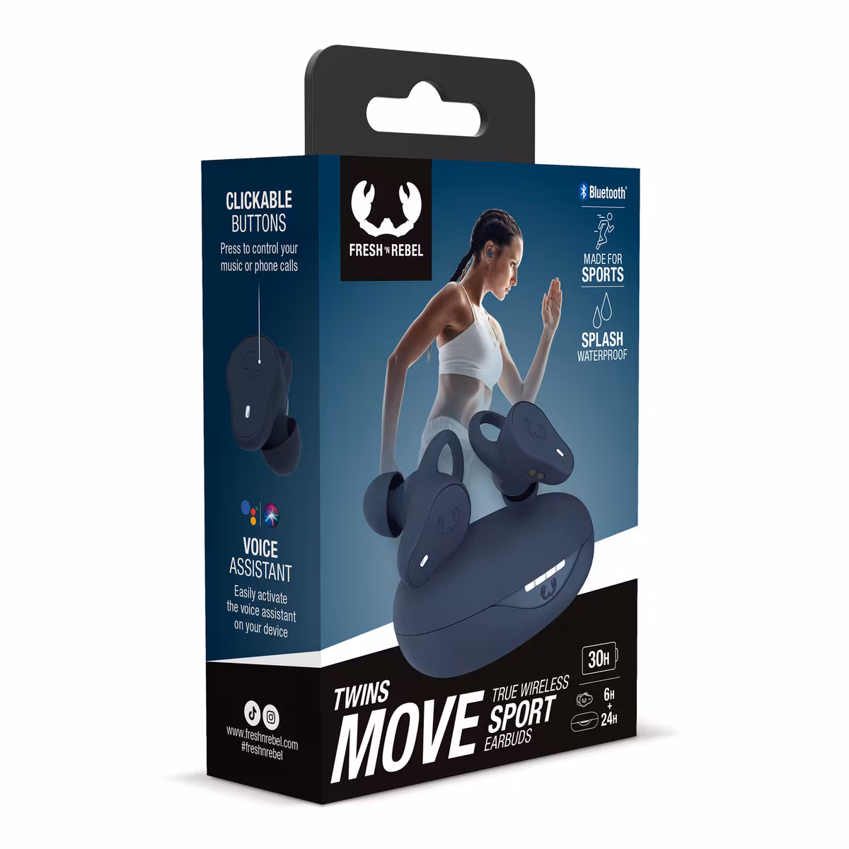 Vue 5 de 3TW1600 | Fresh 'n Rebel True Wirel. oreillettes de sport