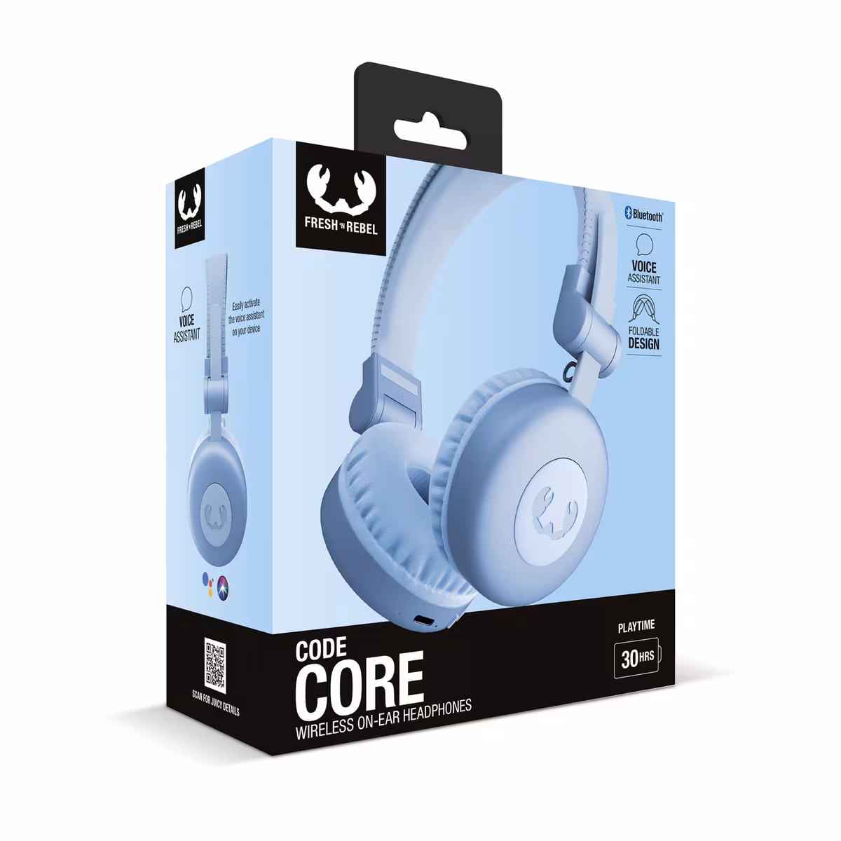 Vue 17 de 3HP1000 I Fresh 'n Rebel Code Core-Wireless on-ear Headphone