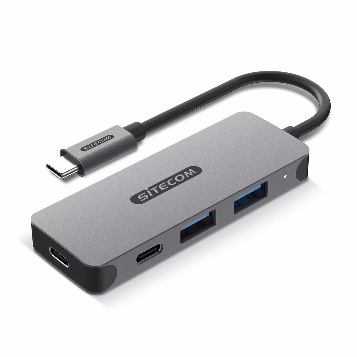 Vue 1 de Sitecom CN-5010 USB-C to 2x USB-A + 2x USB-C Hub