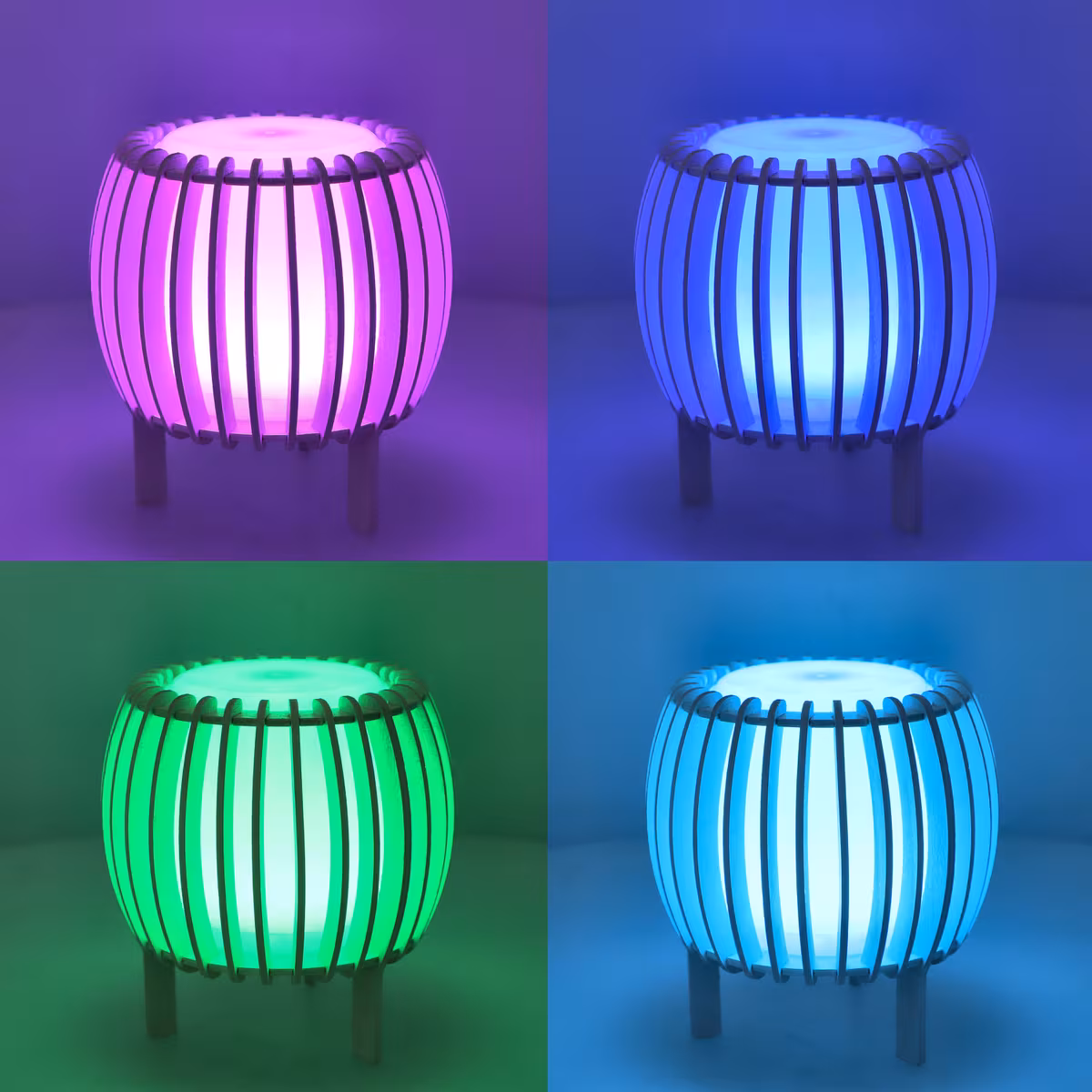 Vue 6 de Lampe LED Coollux Lamella Sol