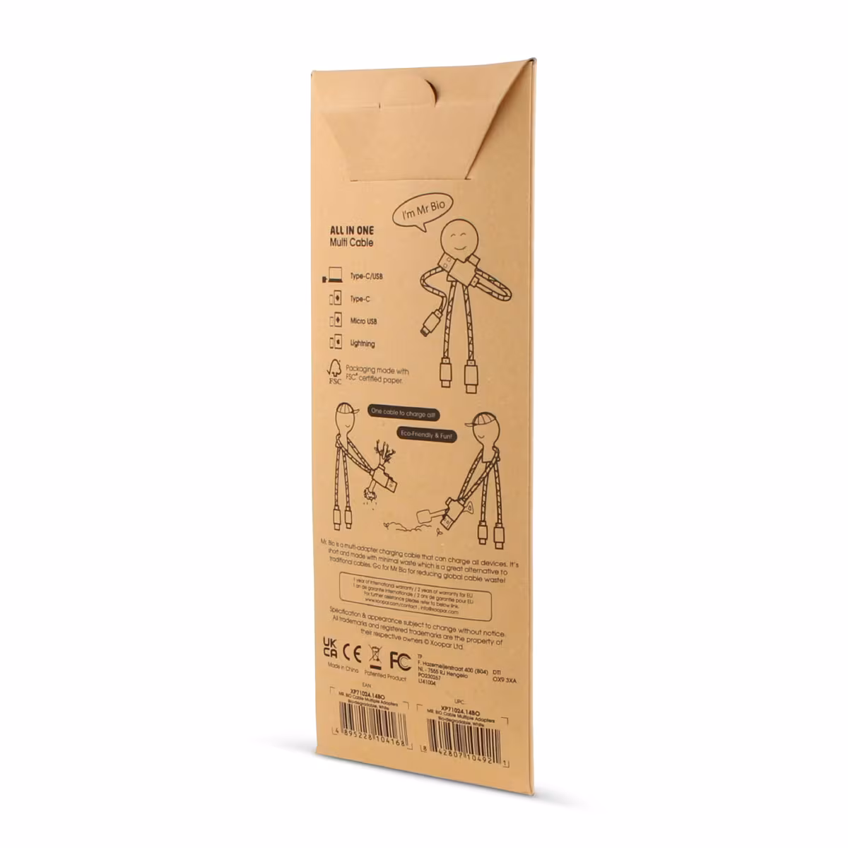 Vue 22 de 2081 | Xoopar Mr. Bio Charging cable