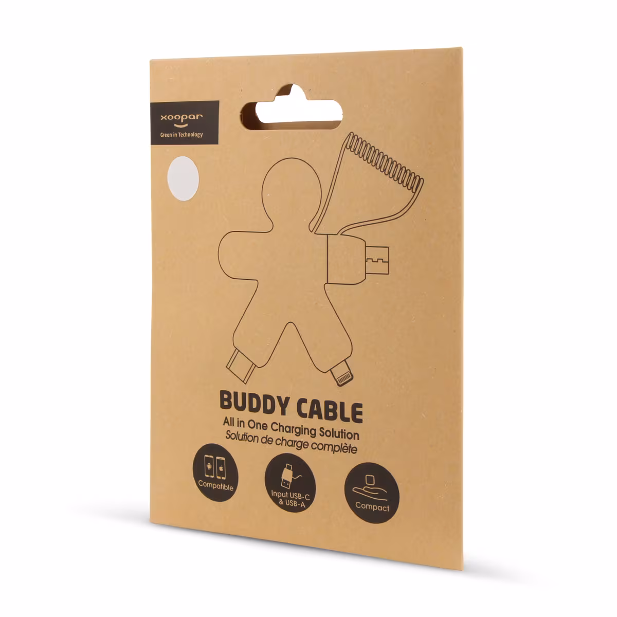 Vue 2 de 2064 | Xoopar Buddy Eco Charging Cable