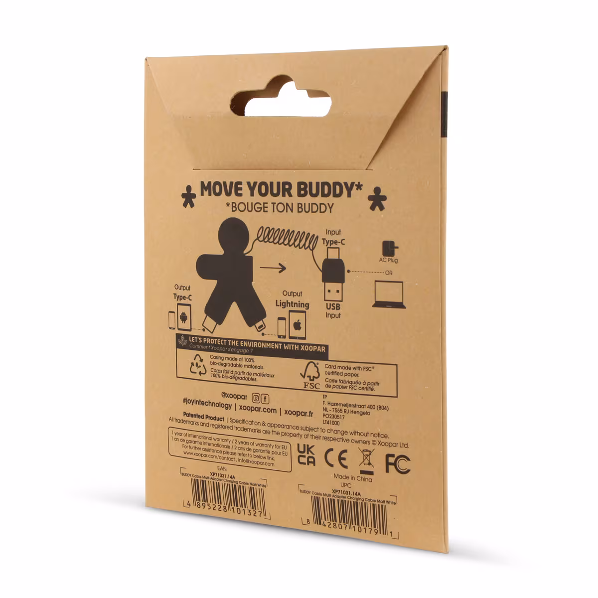 Vue 7 de 2064 | Xoopar Buddy Eco Charging Cable