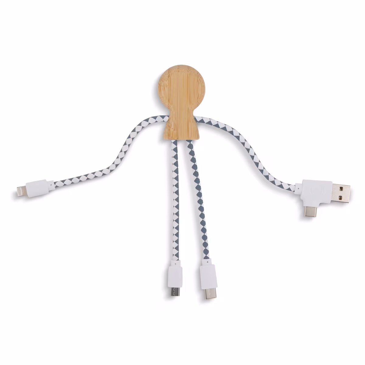 Vue 7 de Xoopar Mr. Bio Bamboo Charging Cable