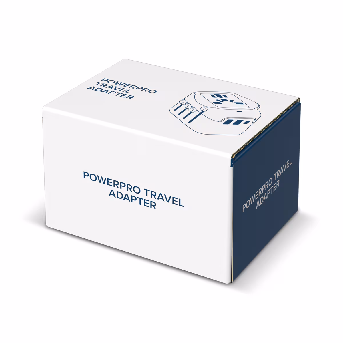 Vue 4 de 4030 | Adaptateur de voyage PowerPro en plastique recyclé