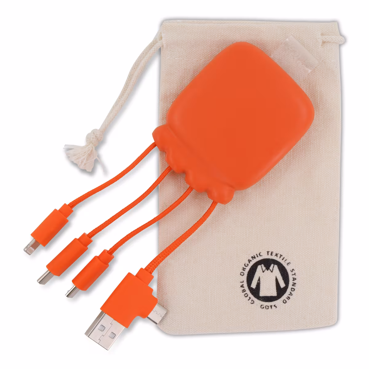 Vue 15 de 3192 | Xoopar Octopus Gamma 2 Powerbank with Bio Charging cable 3000mAh
