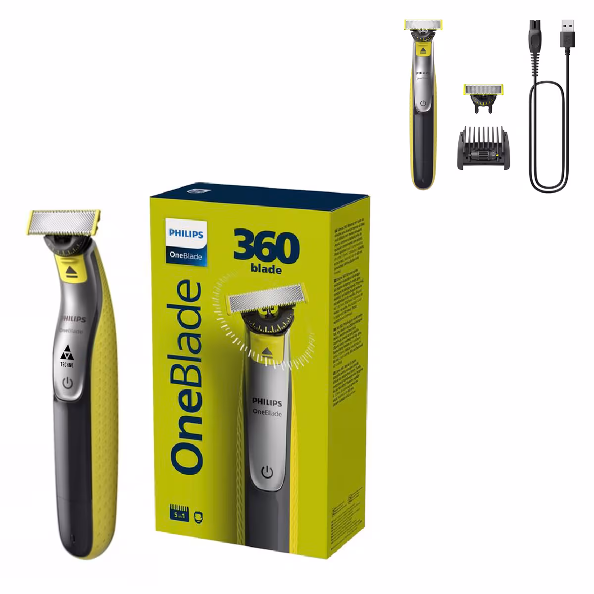 Vue 10 de Philips OneBlade 360