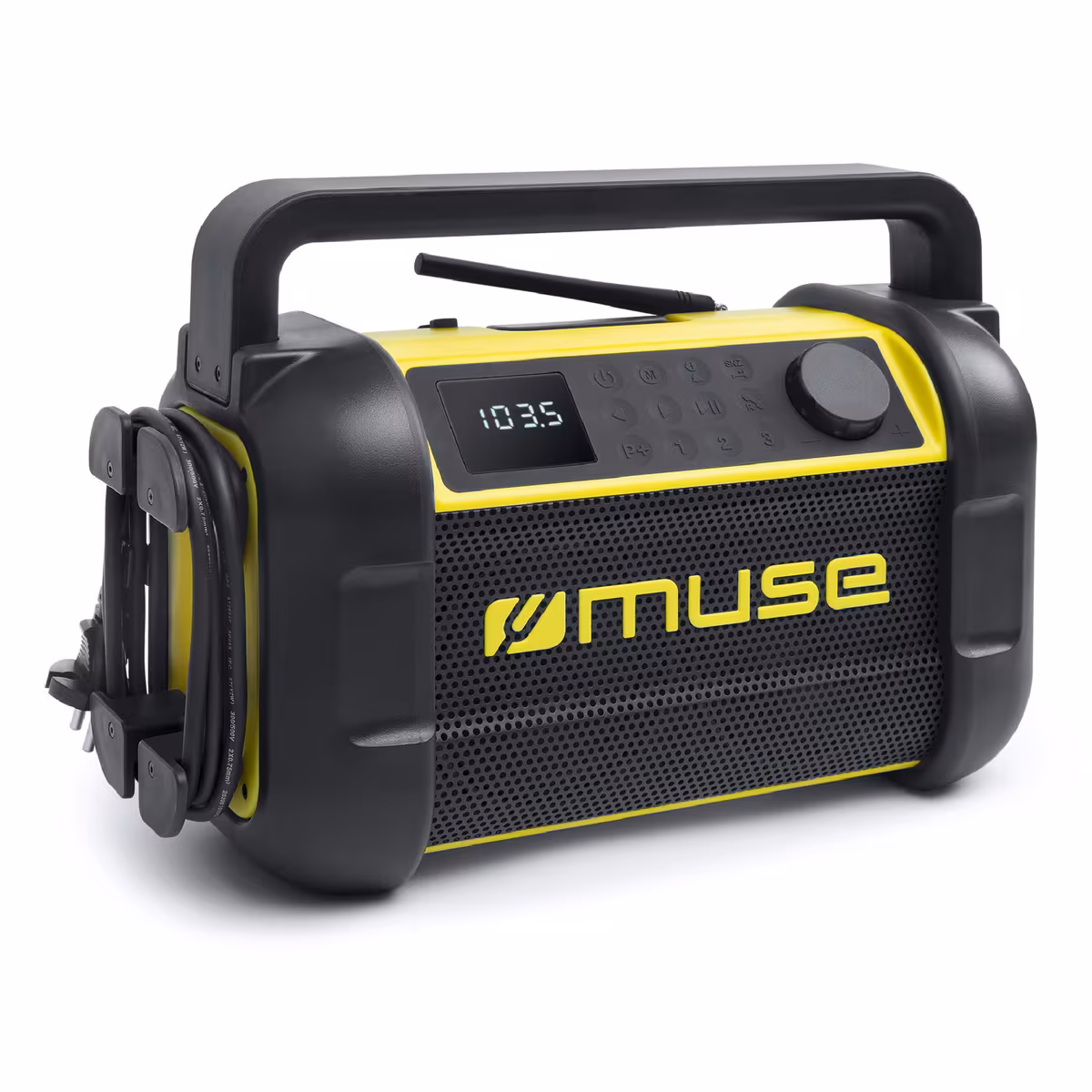 Vue 5 de M-928 | Muse radio de travail avec bluetooth 20W radio FM