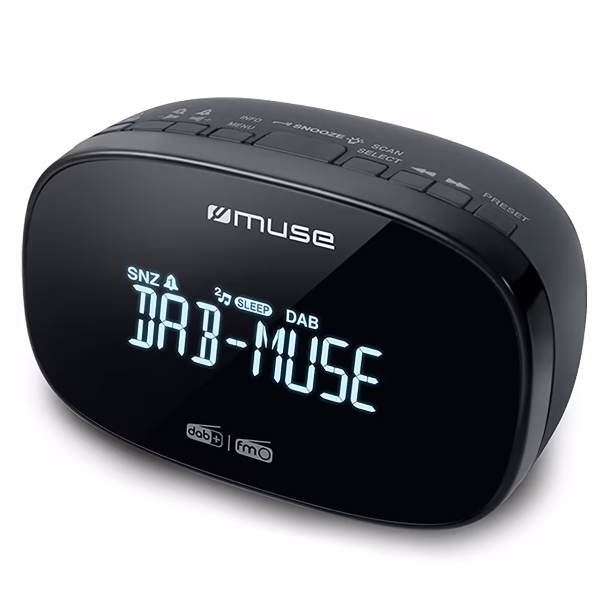 Vue 2 de M-150 CDB | Muse Clock Radio DAB+