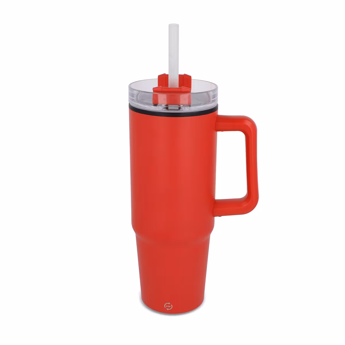 Vue 6 de Tasse Miami avec poignée et paille 800ml