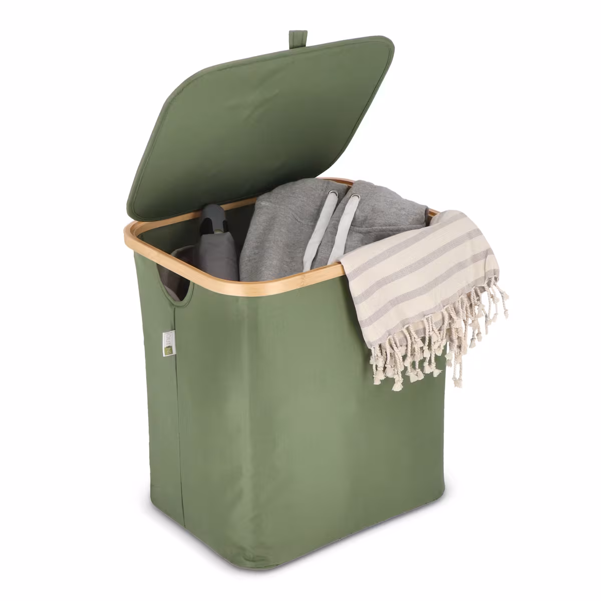 Vue 18 de Panier pliant InSideOut avec couvercle Sogne 40.5 x 33 x 42cm rPET
