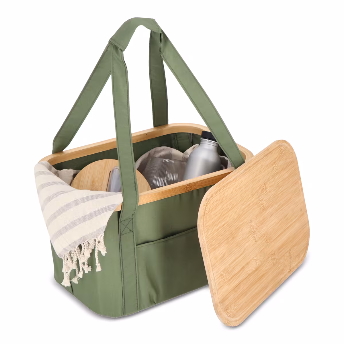 Vue 12 de Panier Sogne InSideOut pliable (refroidissement) 38 x 26 x 25cm rPET