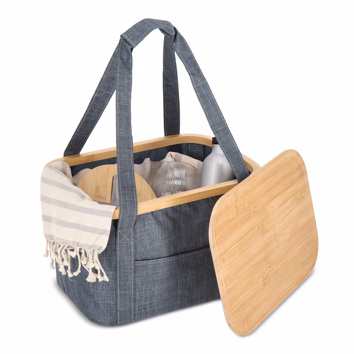 Vue 5 de Panier Sogne InSideOut pliable (refroidissement) 38 x 26 x 25cm rPET