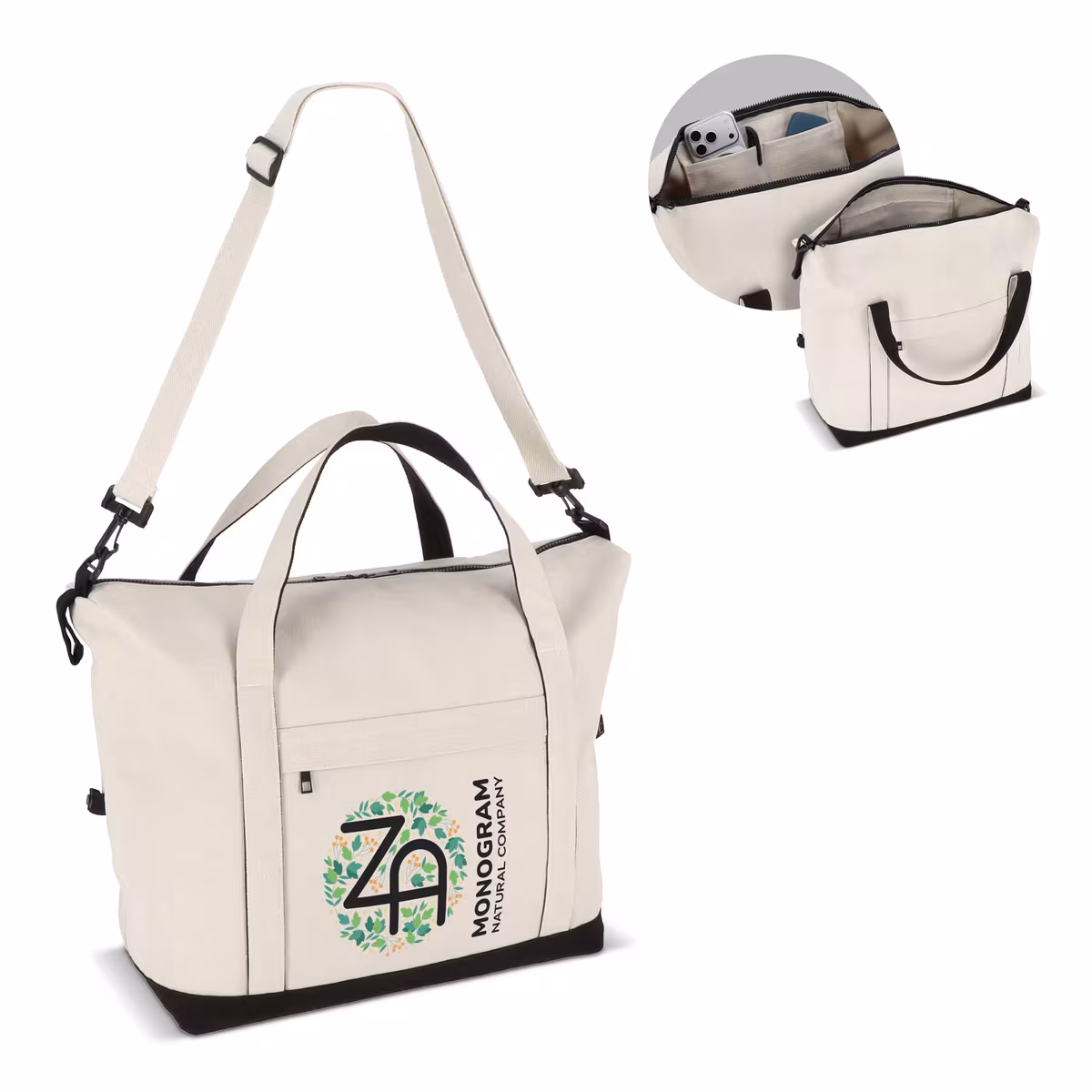 Vue 10 de Sac de voyage InSideOut Reuuz Canvas 32 x 60 x 20 cm