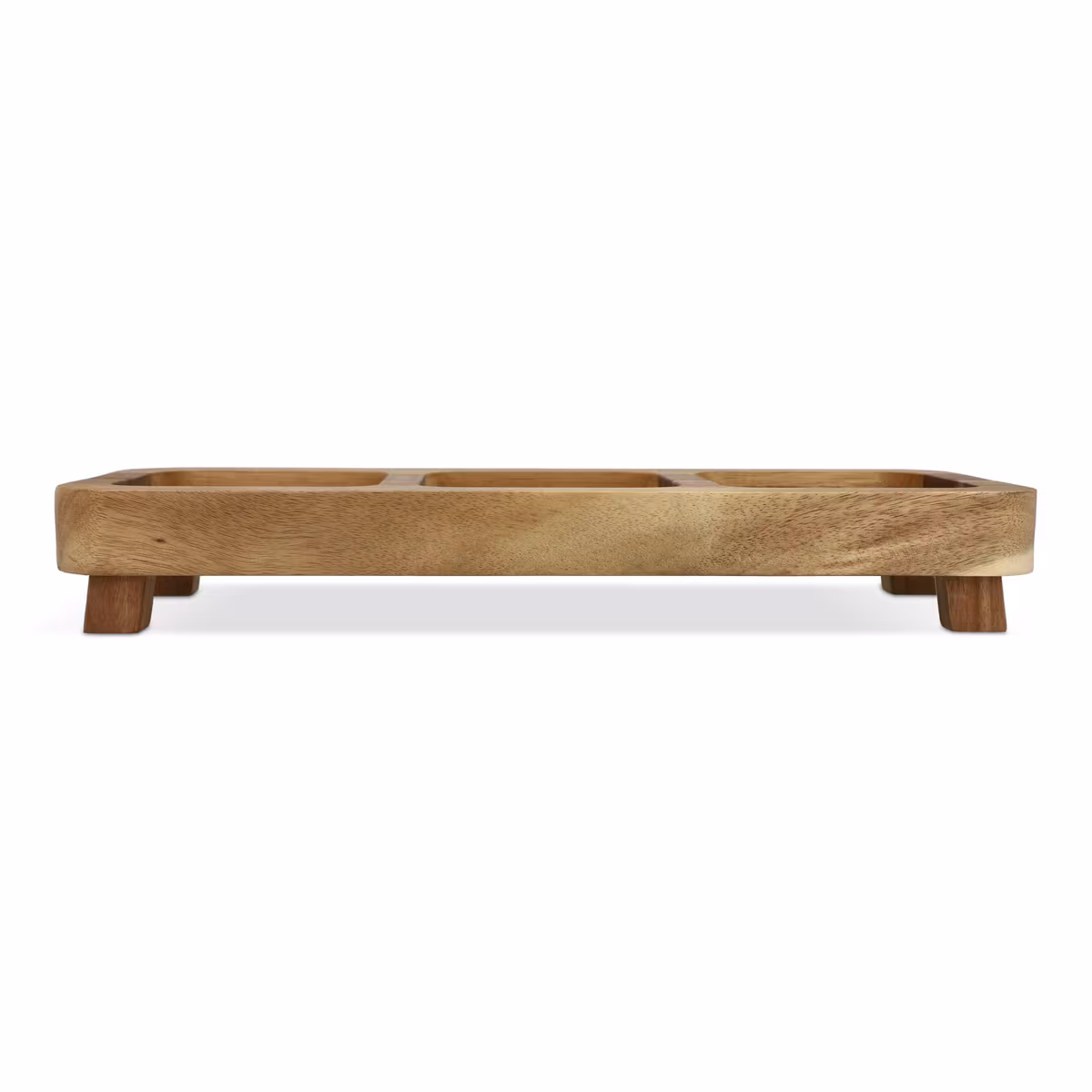 Vue 4 de InSideOut Mini table à goûter en bois, 35cm