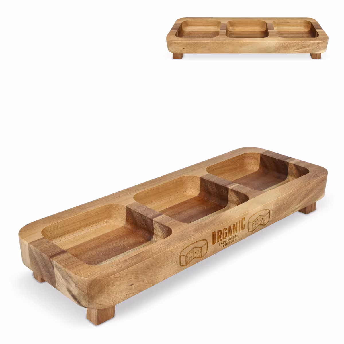 Vue 7 de InSideOut Mini table à goûter en bois, 35cm