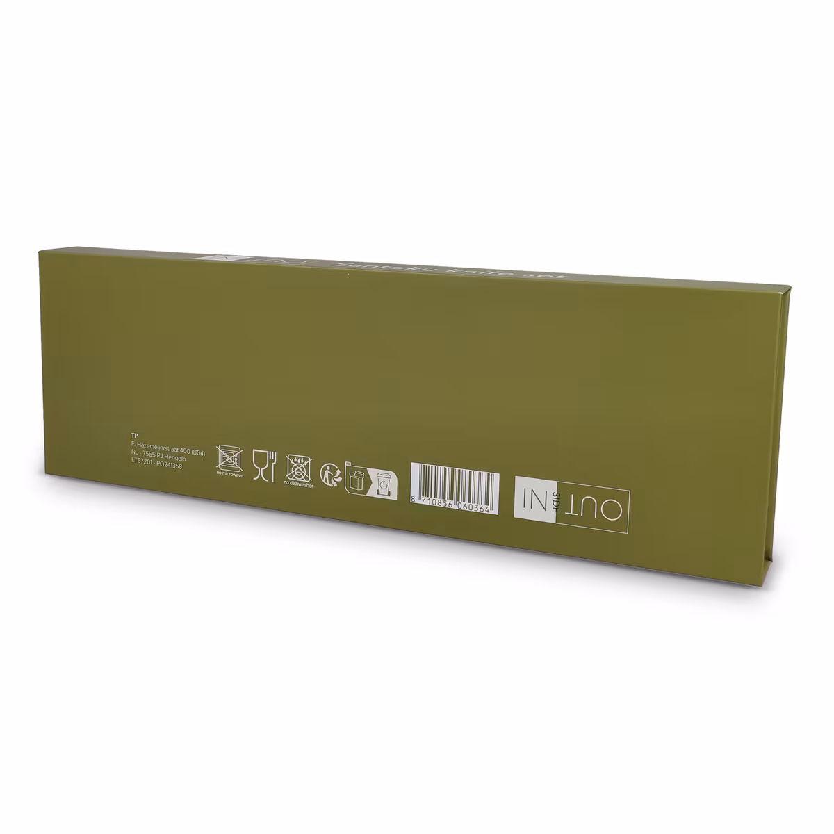 Vue 4 de InSideOut Set de couteaux Santoku 2pc Ravn