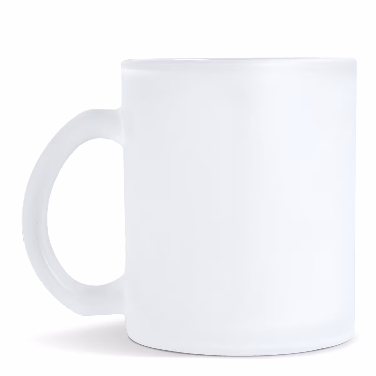 Vue 5 de Mug en verre dépoli subli Mallorca 335ml