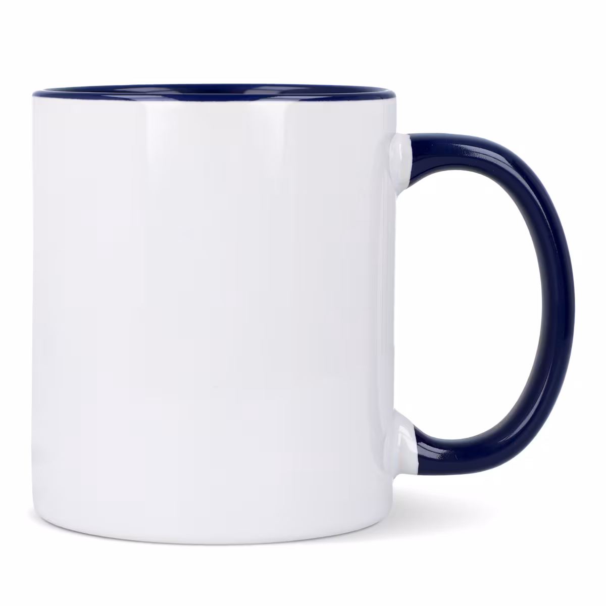 Vue 10 de Mug subli Oslo coloré à l'intérieur & anse 300ml