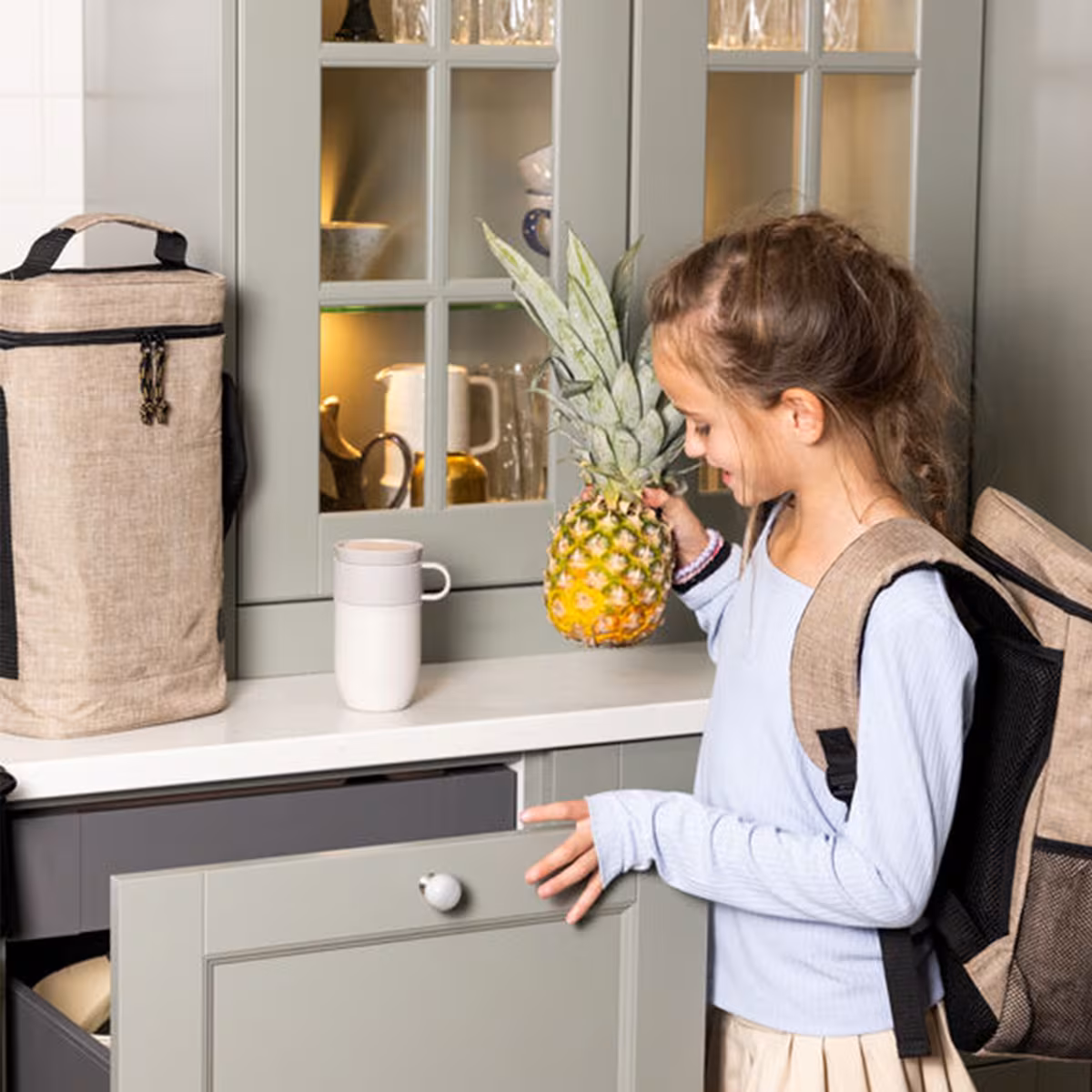 Vue 2 de Sac isotherme Sagaform City haut 9 litres