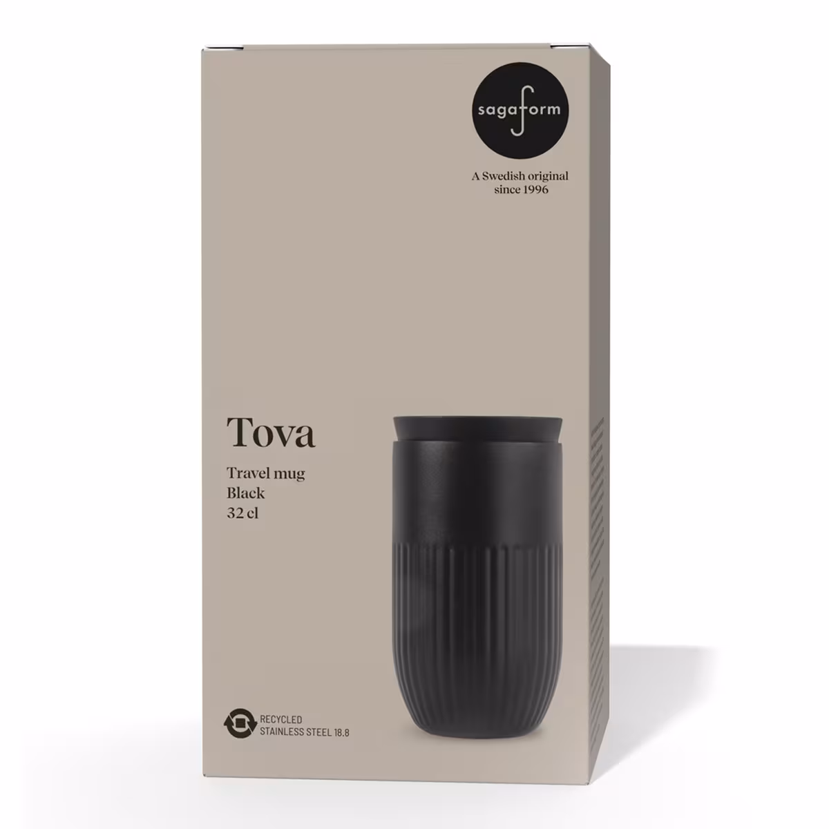 Vue 7 de Mug isolé Sagaform Tova, 320 ml, étanche et lavable au lave-vaisselle