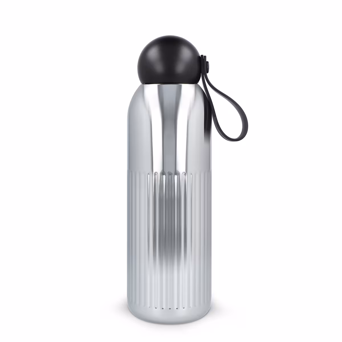 Sagaform Bouteille en acier Tekla chromé (recyclé) 500 ml