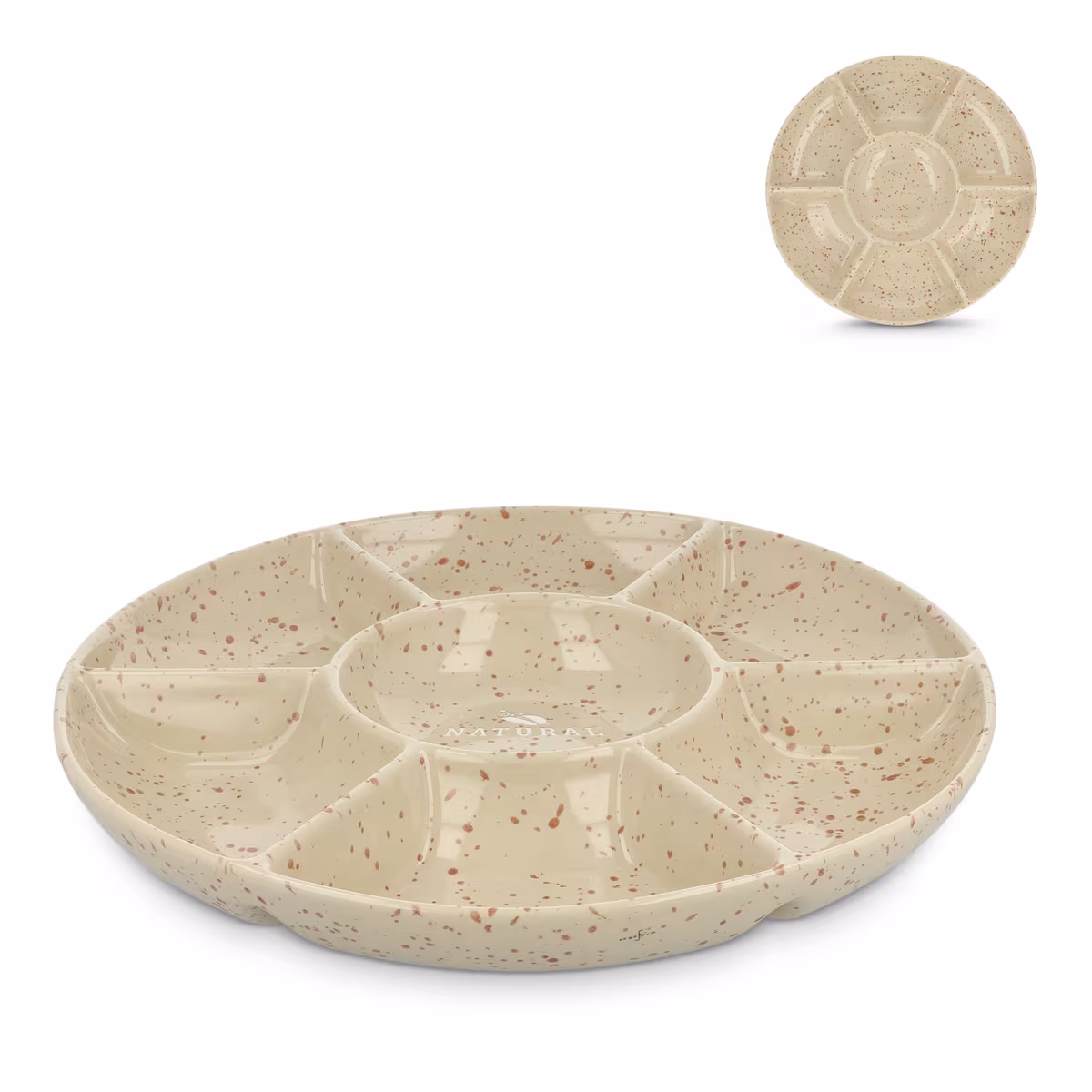 Vue 6 de Assiette ronde en céramique Sagaform Ditte 26 cm