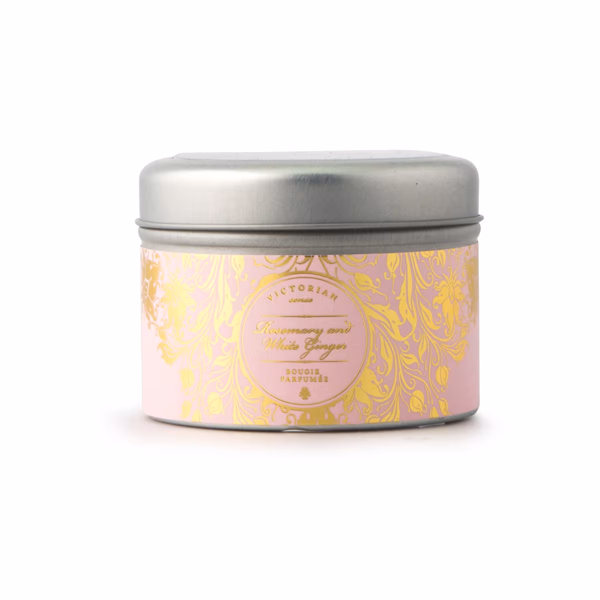 Vue 3 de Victorian Tinbox Sense Romarin bougie parfumée