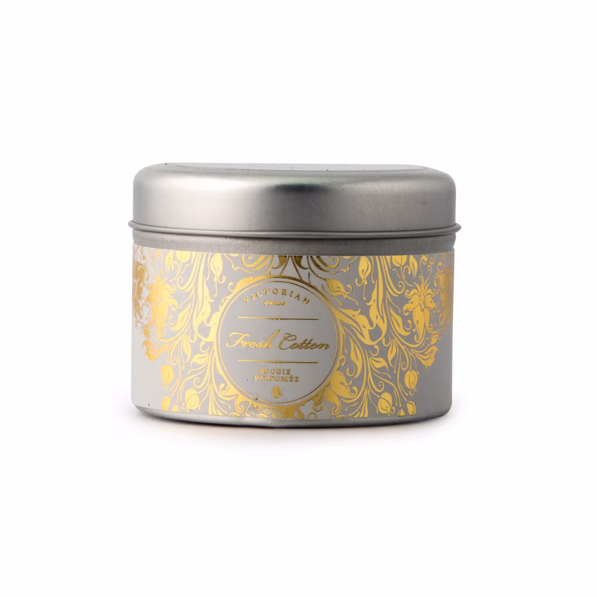 Victorian Tinbox Sense Coton frais bougie parfumée