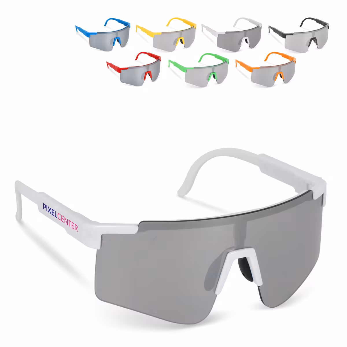 Vue 5 de Tom R-PC Lunettes de sport avec verres miroir UV400