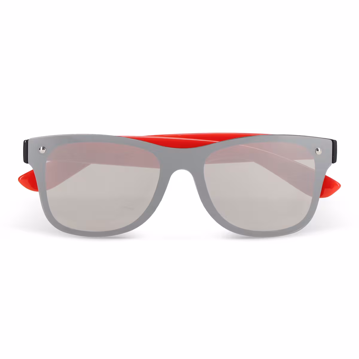 Vue 15 de Lunettes de soleil Justin R-PC avec uni-lentilles miroir UV400