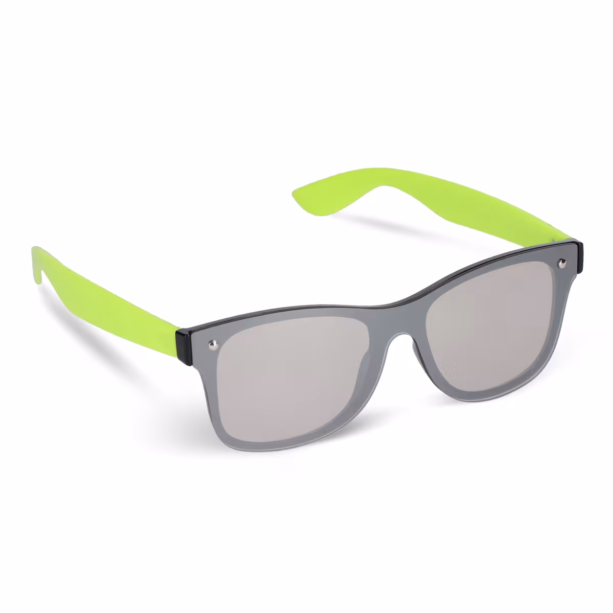 Vue 22 de Lunettes de soleil Justin R-PC avec uni-lentilles miroir UV400