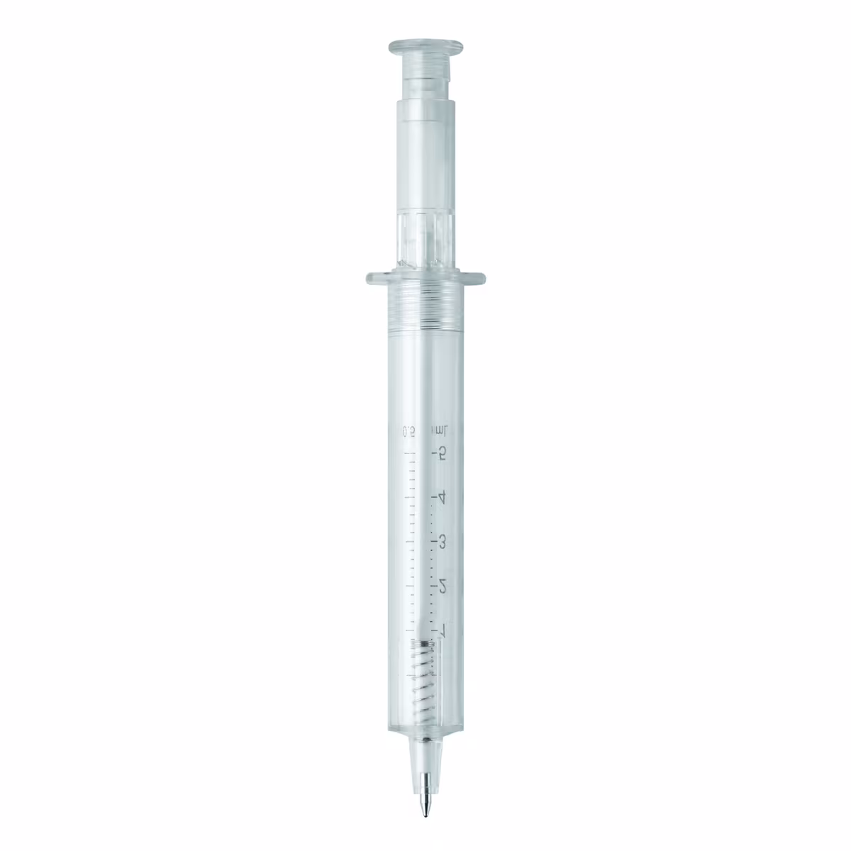 Vue 2 de Stylo seringue transparent