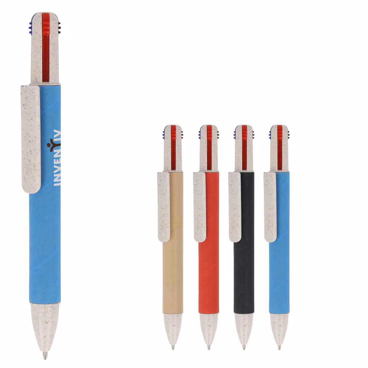 Vue 6 de Papier bille 4 couleurs