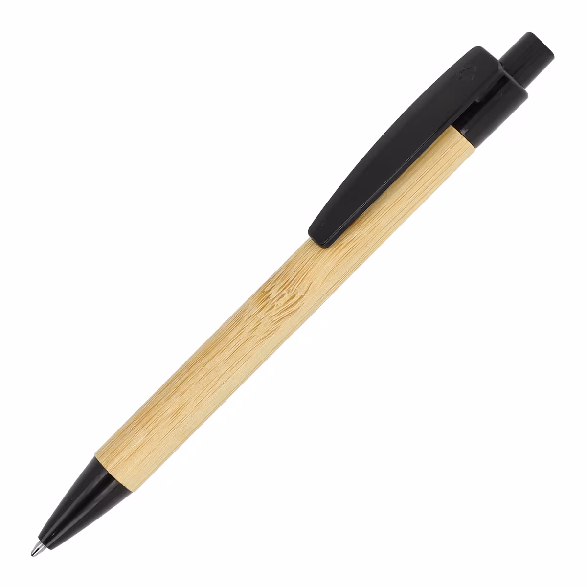 Vue 7 de  Stylo bille en bambou et paille de blé