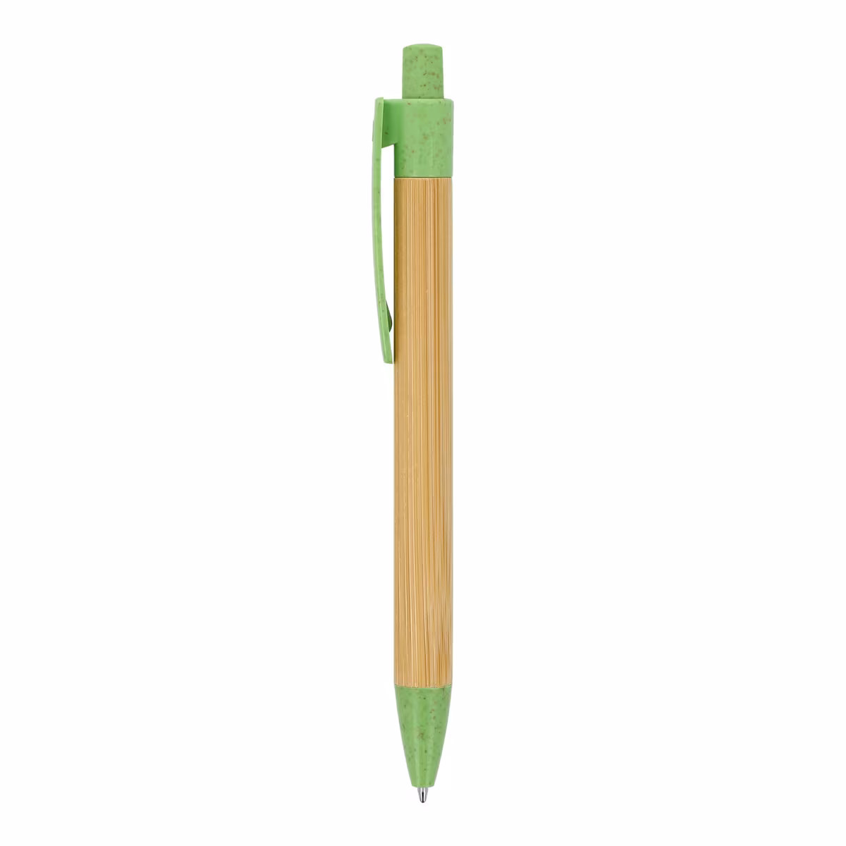 Vue 24 de  Stylo bille en bambou et paille de blé