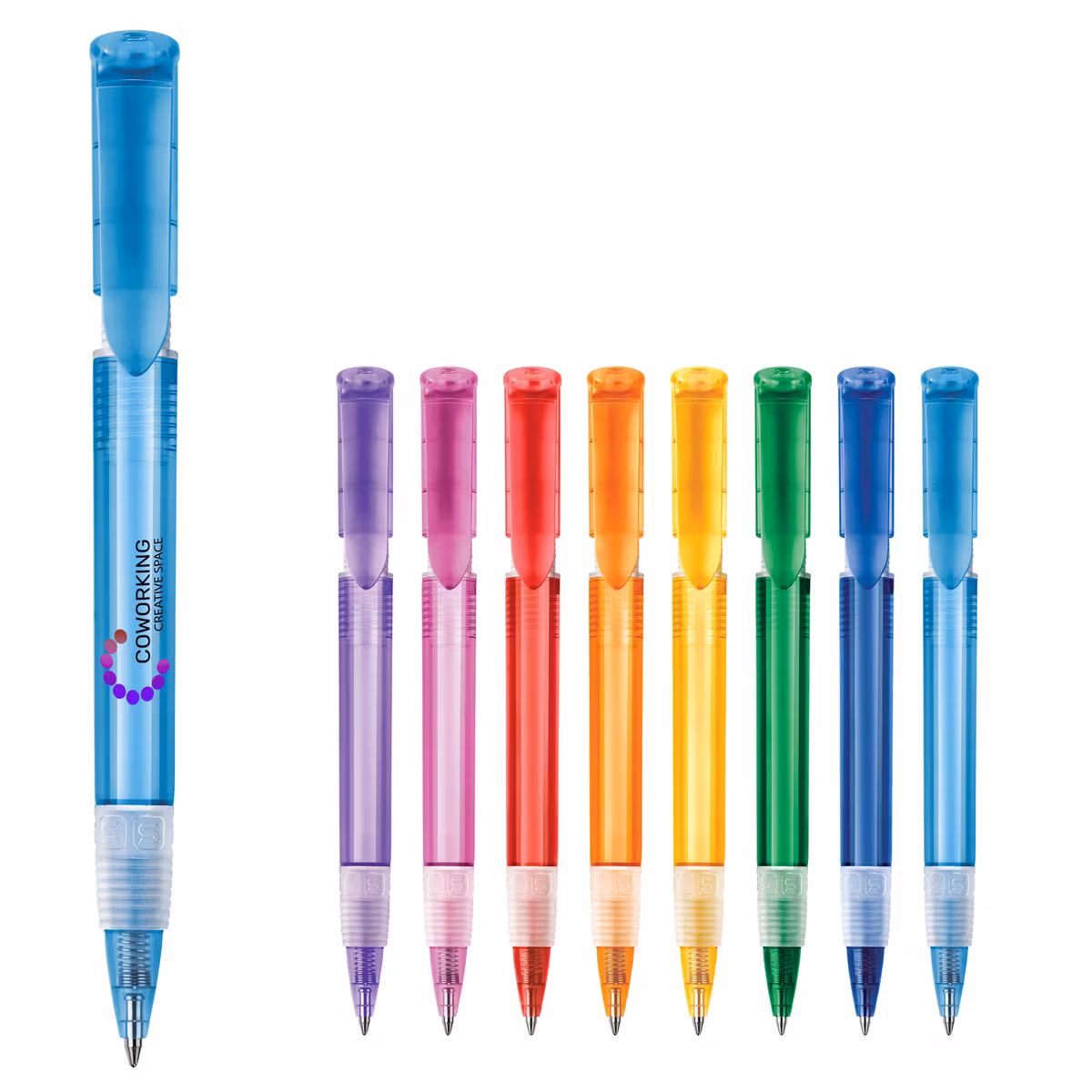 Vue 2 de Stylo S40 Grip transparent