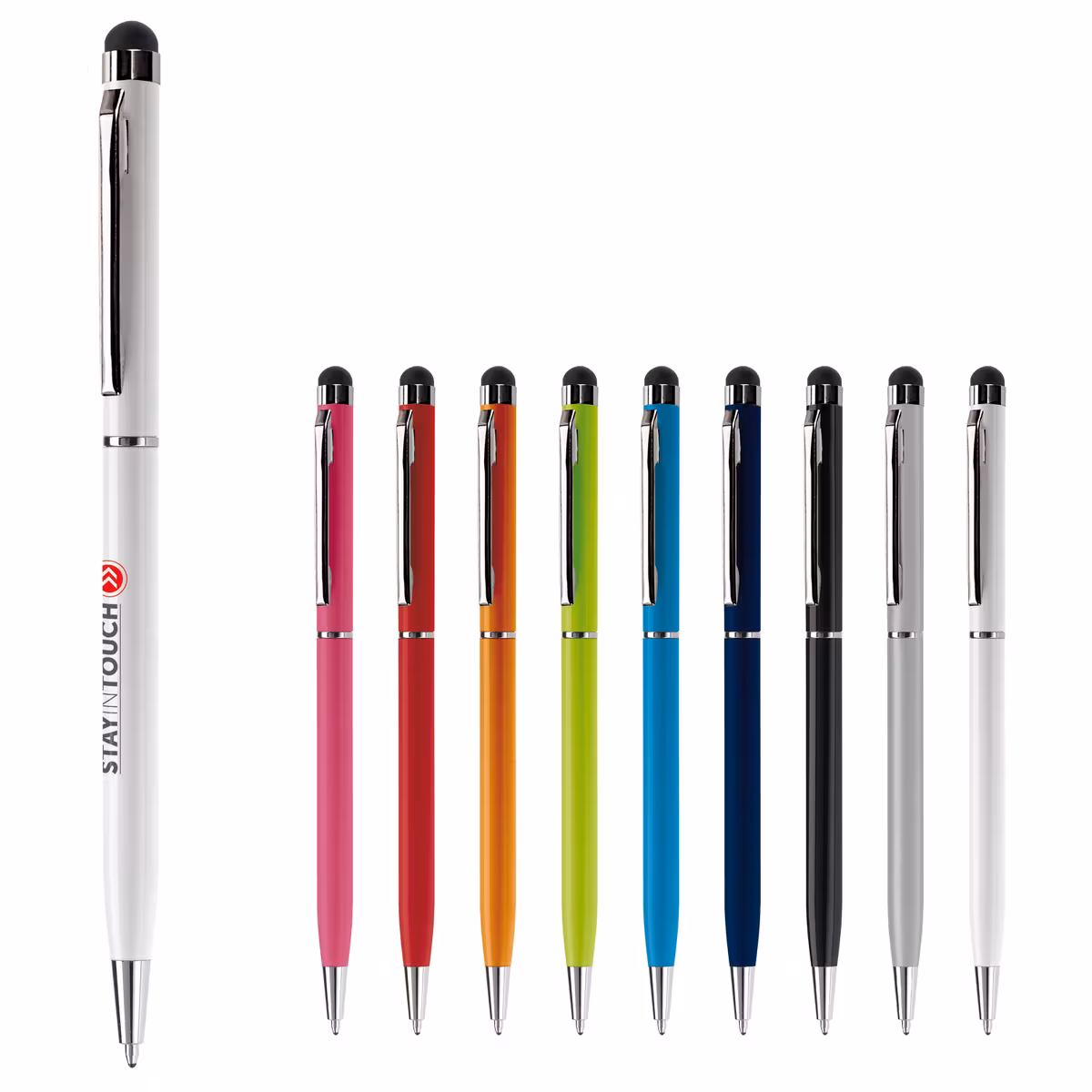 Vue 2 de Stylo bille avec stylet
