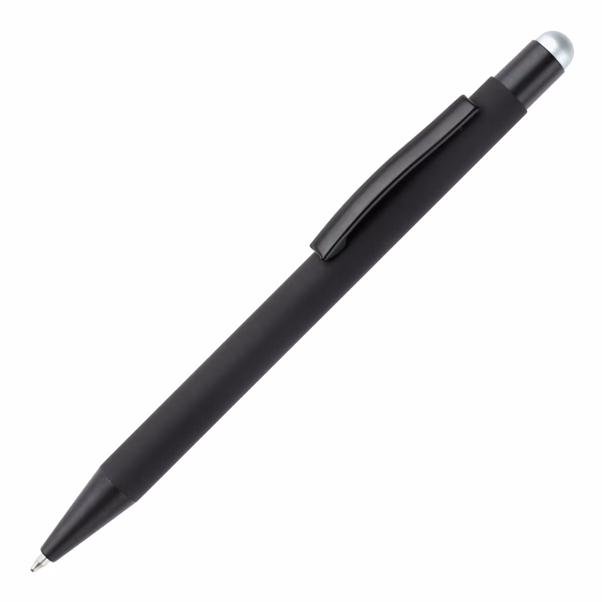 Stylo stylet NEW YORK caoutchouté noir