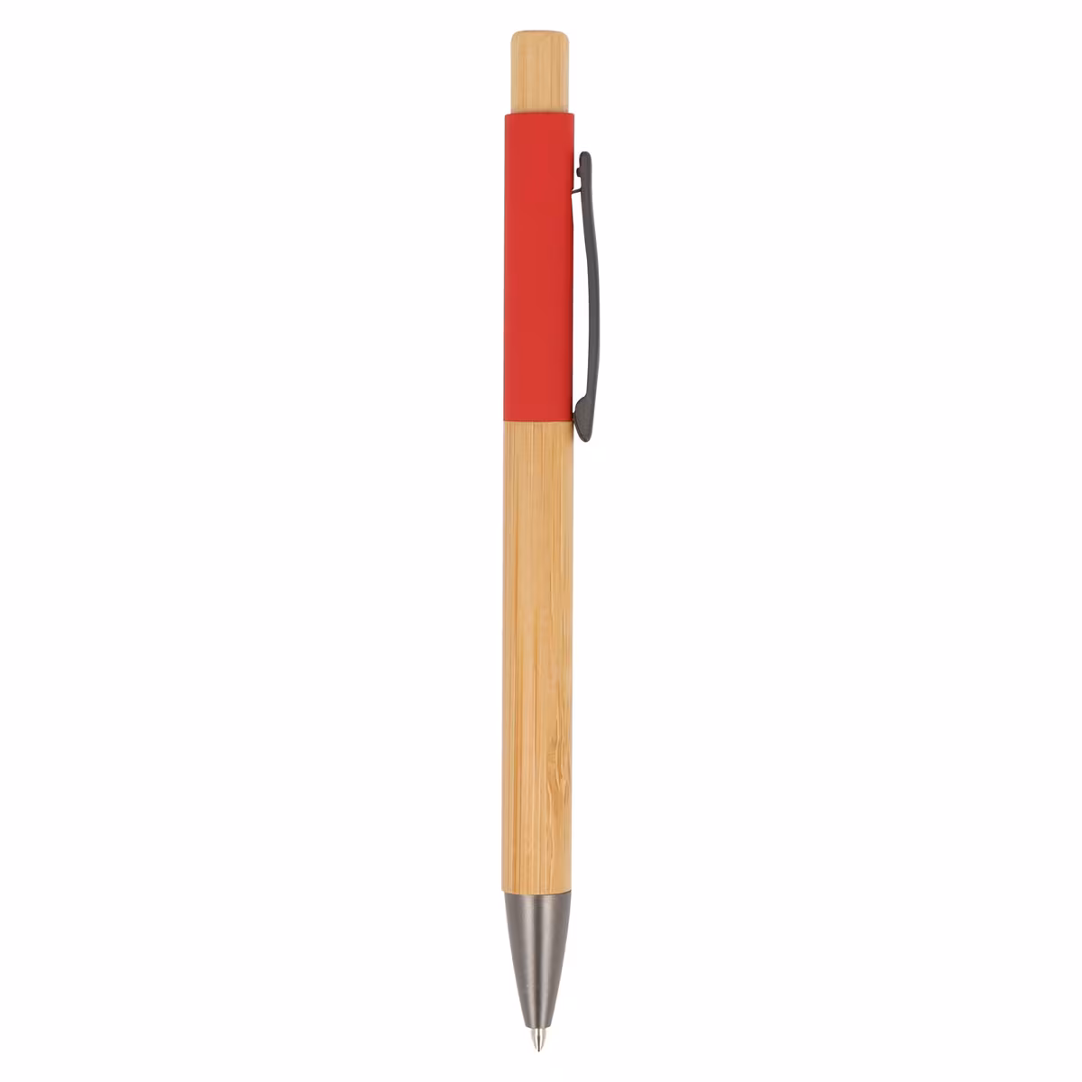 Vue 16 de Stylo-bille Madrid bambou