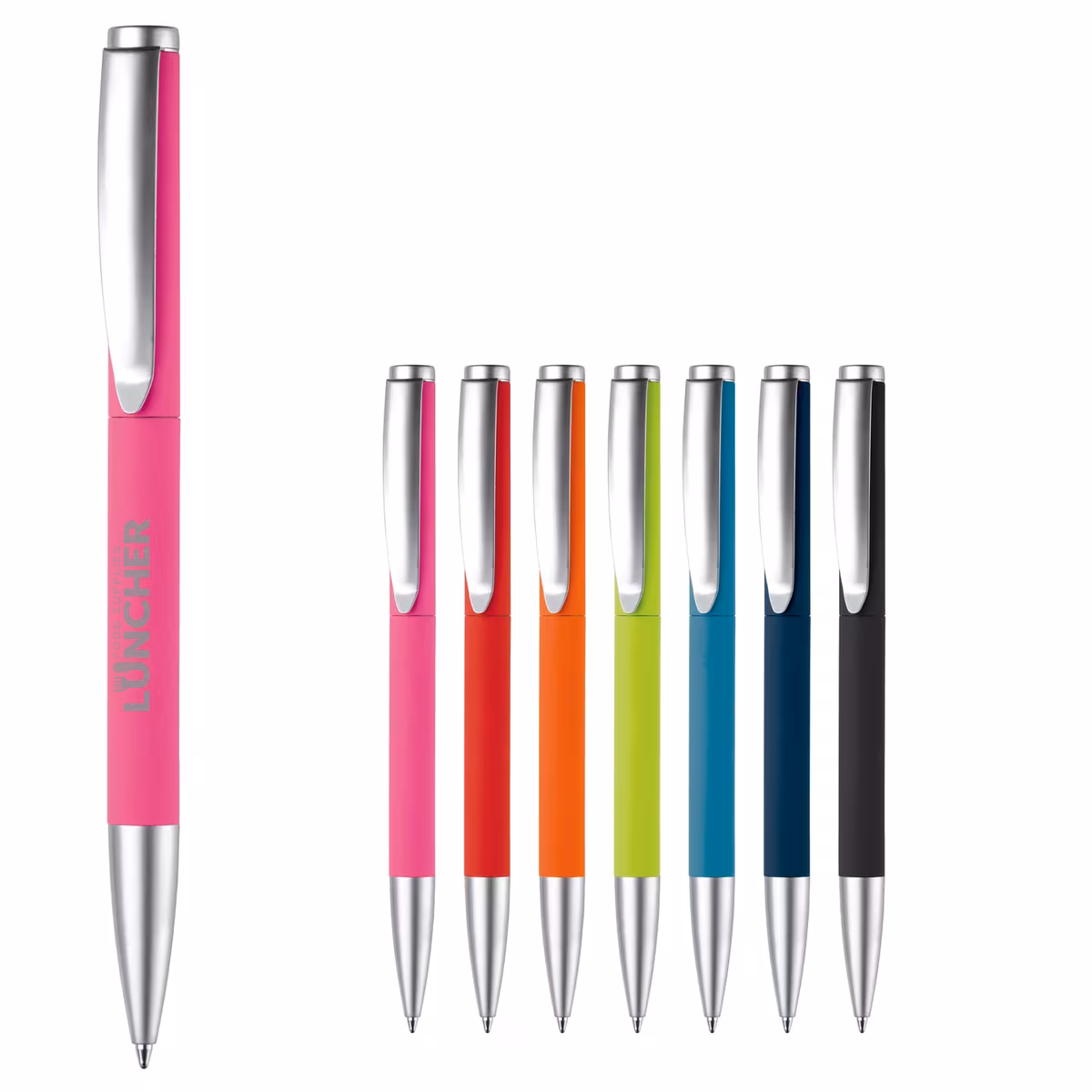 Vue 6 de Stylo Modena Métal toucher doux