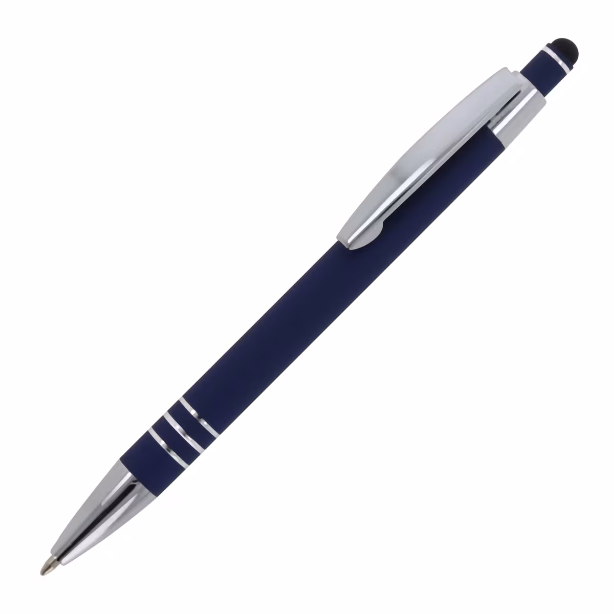 Vue 12 de Stylo à bille Athènes Métal toucher doux