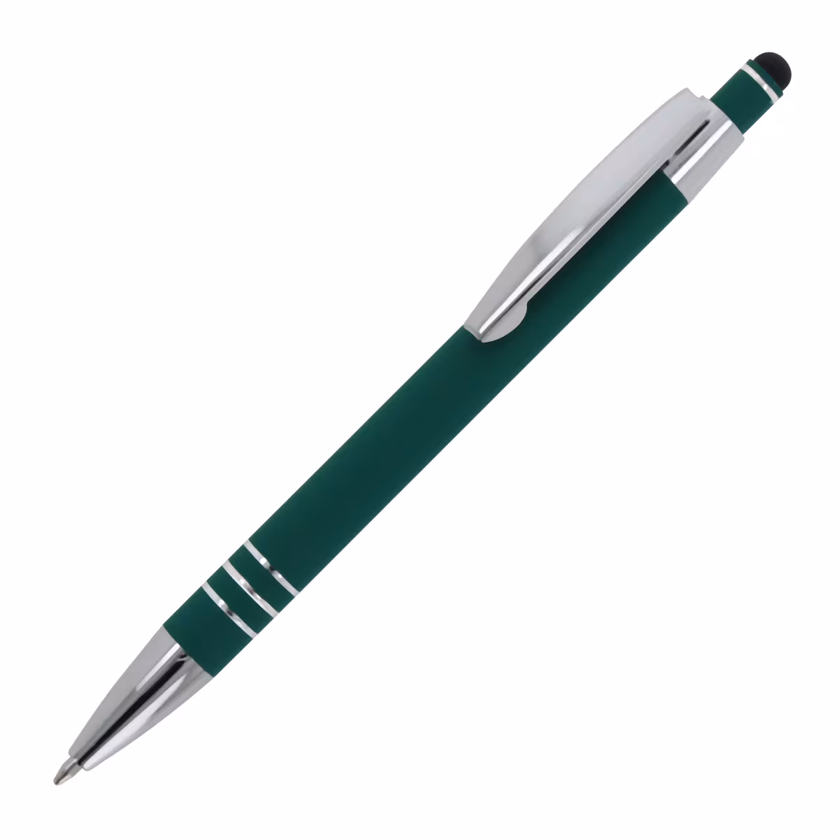 Vue 30 de Stylo à bille Athènes Métal toucher doux