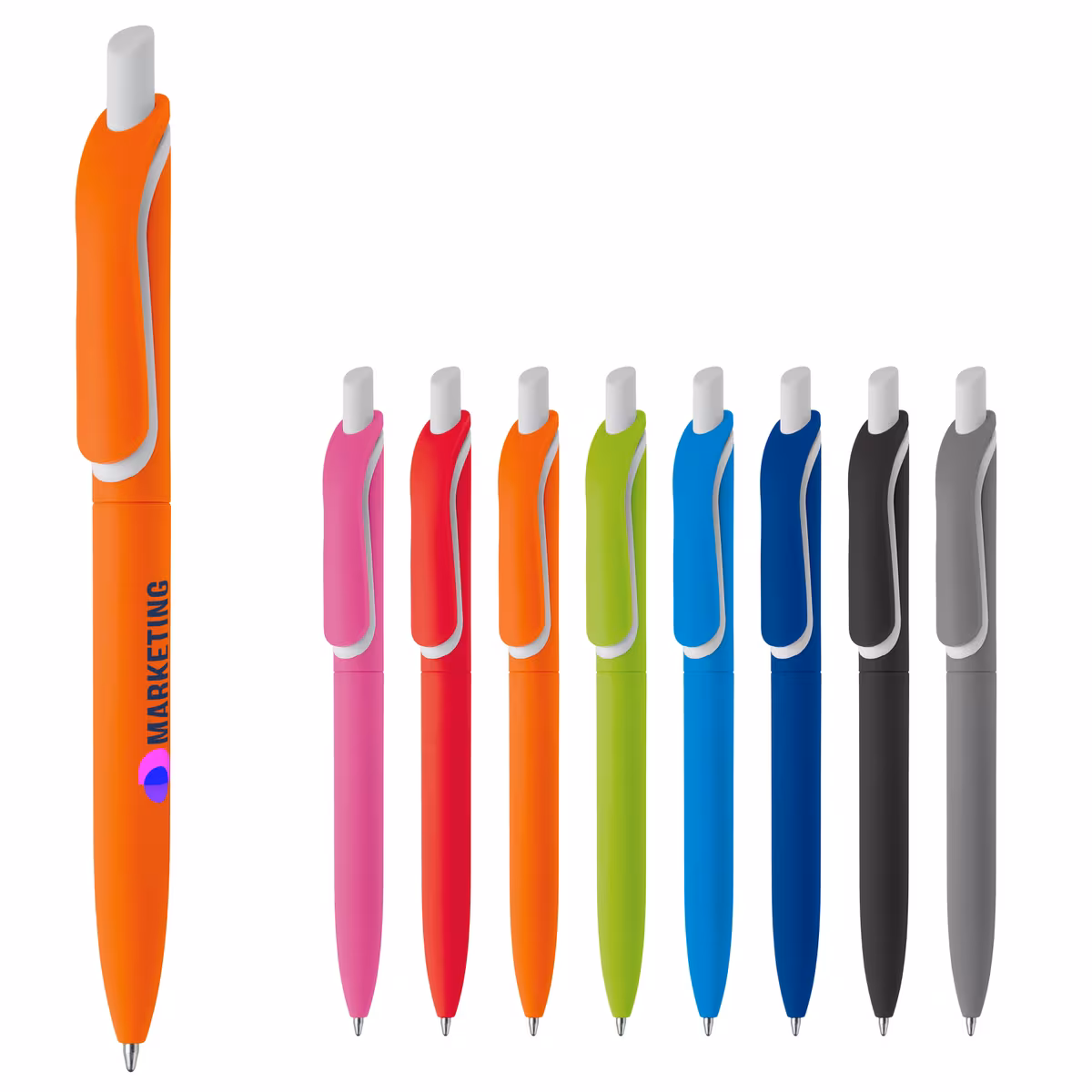 Stylo-bille ClickShadow softtouch R-ABS